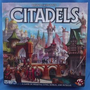 Bruno Faidutti's Citadels (2016 Edition, Windrider Logo) Box Card Game